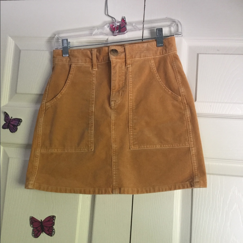Corduroy skirt